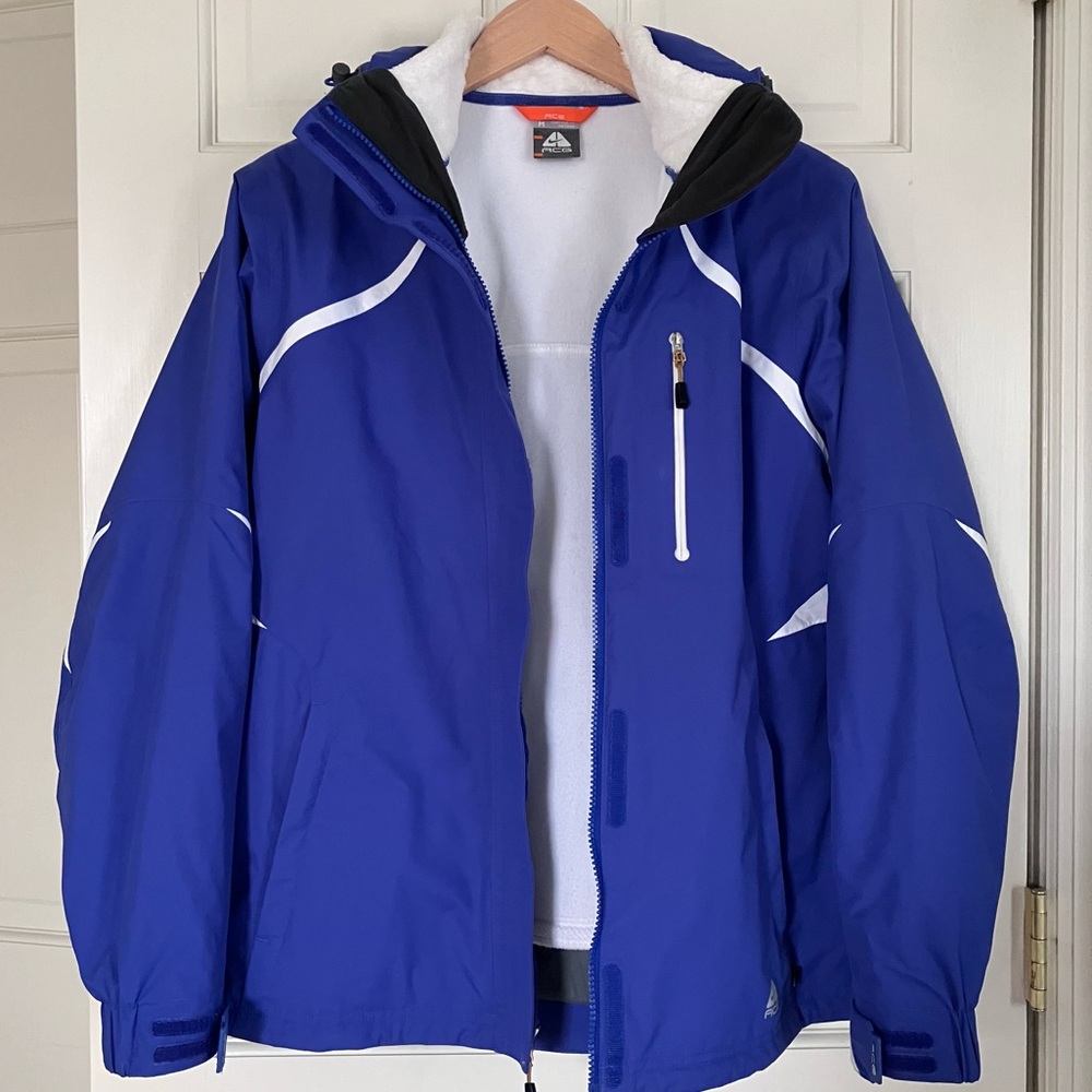 Nike Storm Fit ACG 3 in 1 Jacket Detachable Hood Detachable Fleece Liner…